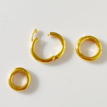 ��18k��ɫ�鱦���ܿۿɴ򿪿��۹̶�Բ����diy�����������������
