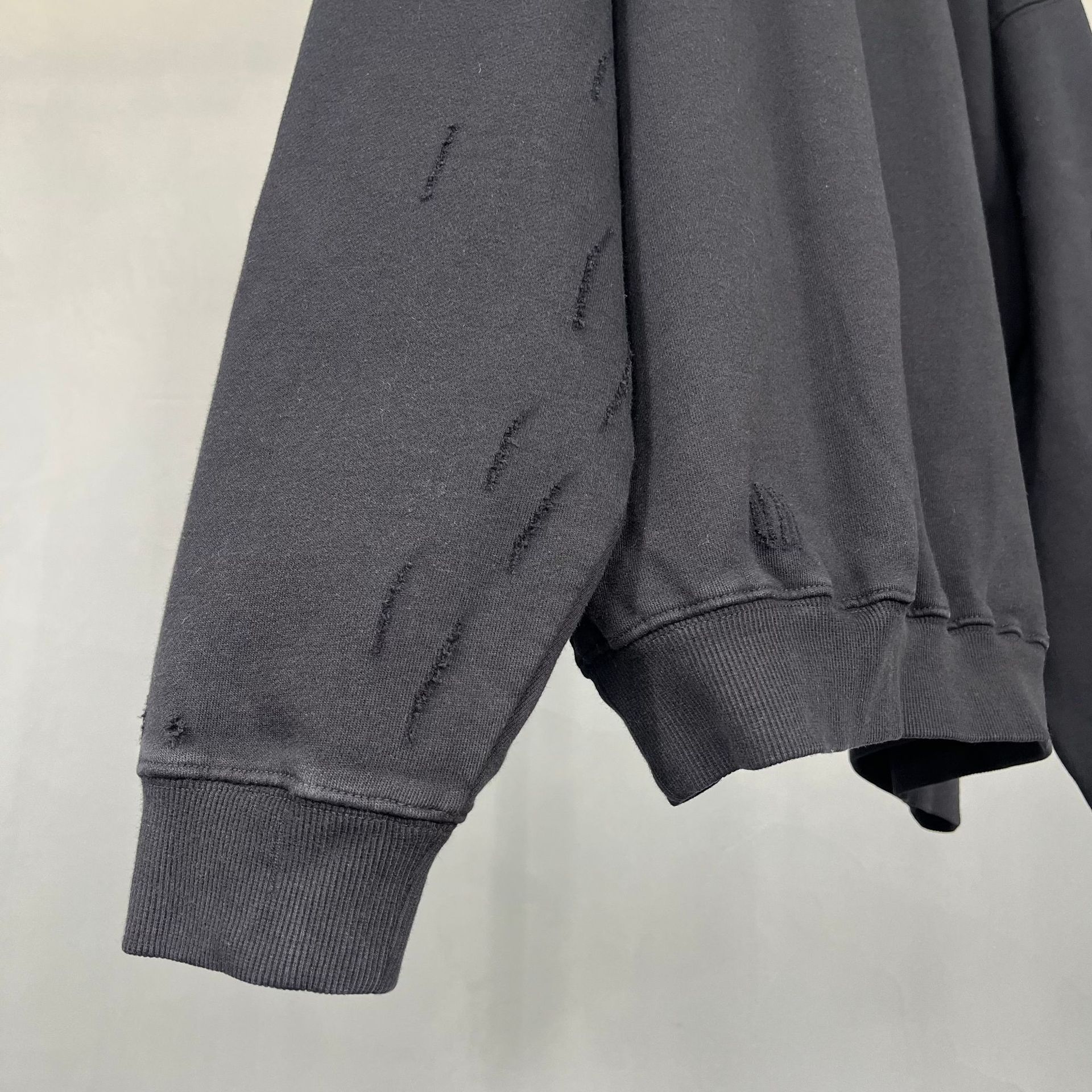 Herren Sweatshirt Schwerer Retro Pullover Mit Waschung_voghion.com