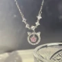 新款少女百搭甜美锁骨链