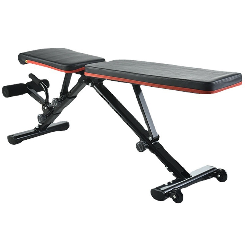 Dumbbell stool household multifunctional sit-up board abdominal muscle sports fitness equipment foldable fitness chair bench stool