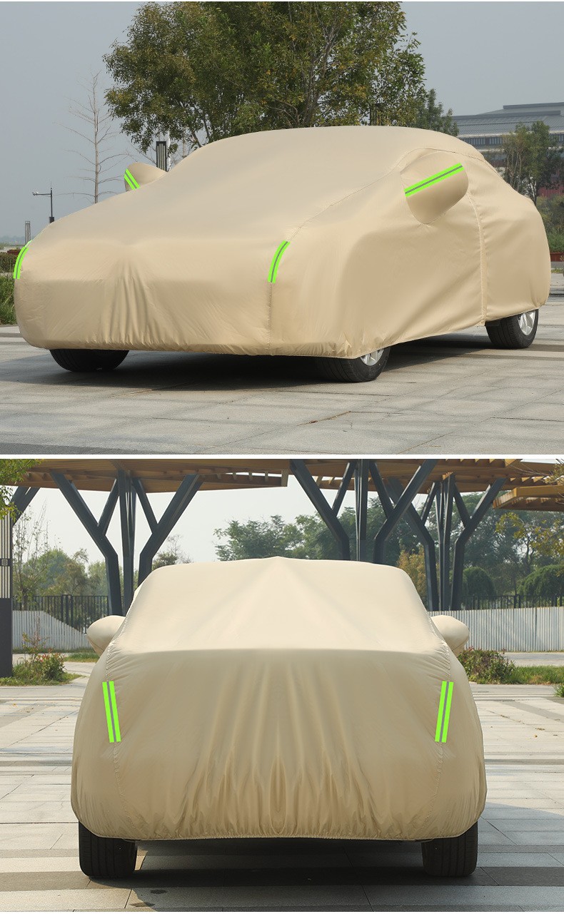Car Cover Oxford Cloth Lightweight Sun Protection Rainproof Heat Insulation Winter Thickened Sunshade Car Cover Full Cover Fuying