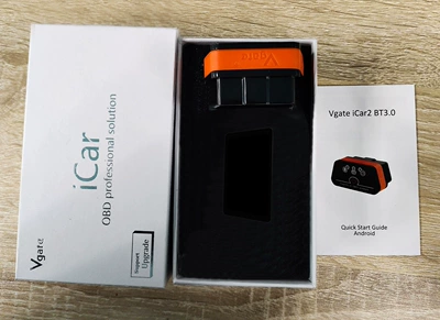 Icar 2 Obd2 Bluetooth Avtomobil diaqnostika alətləri - black-orange