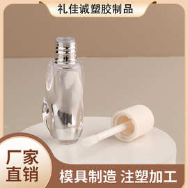 爆款新款方形不规则空管唇彩管透明可爱唇釉管包材厂家直销批发
