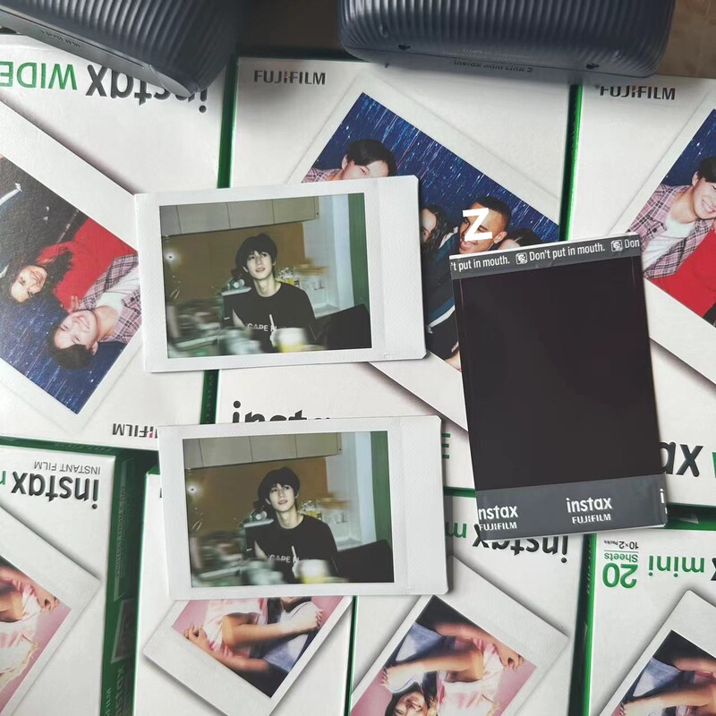 Fuji Polaroid Printing Custom-Made Mini White Edge Lace Photo Printing Idol Couple Peripheral Film Photo Paper