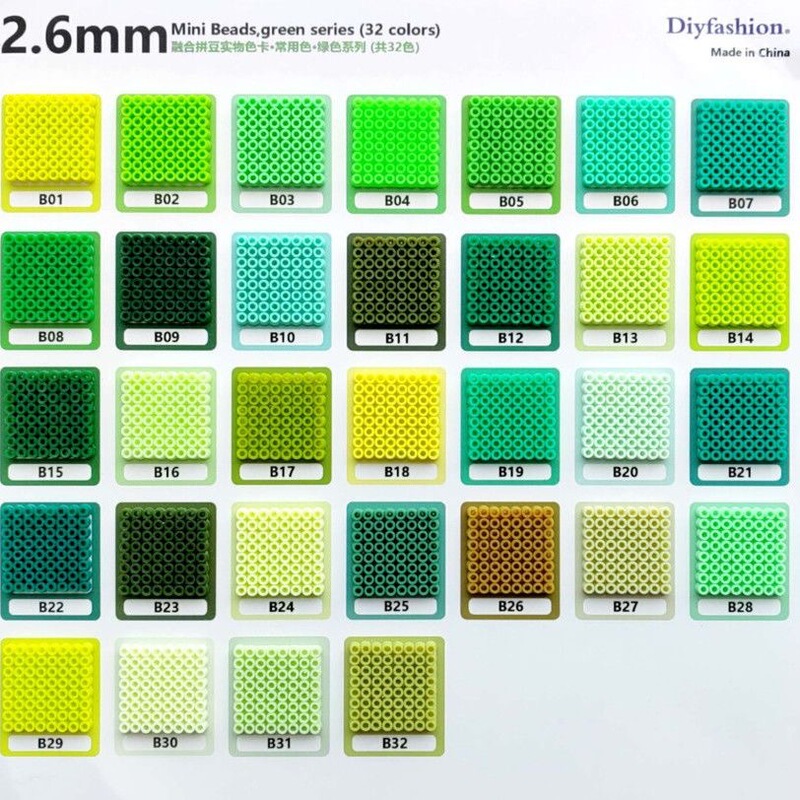 Factory direct sale 2.6mm bead refill pack B series 32 colors full color series bead refill pack wholesale for DIY crafts Factory direct sale 2.6mm bead refill pack B series 32 colors full color series bead refill pack wholesale for DIY crafts