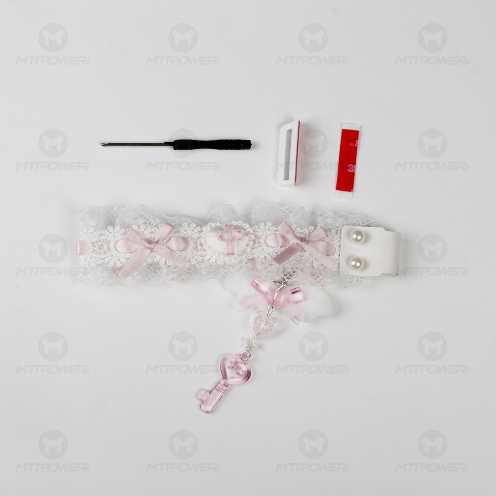 Caballos de teclado de encaje con hebilla teclado decorativo hecho a mano accesorios de teclado wootingATKDIY universal transfronterizo