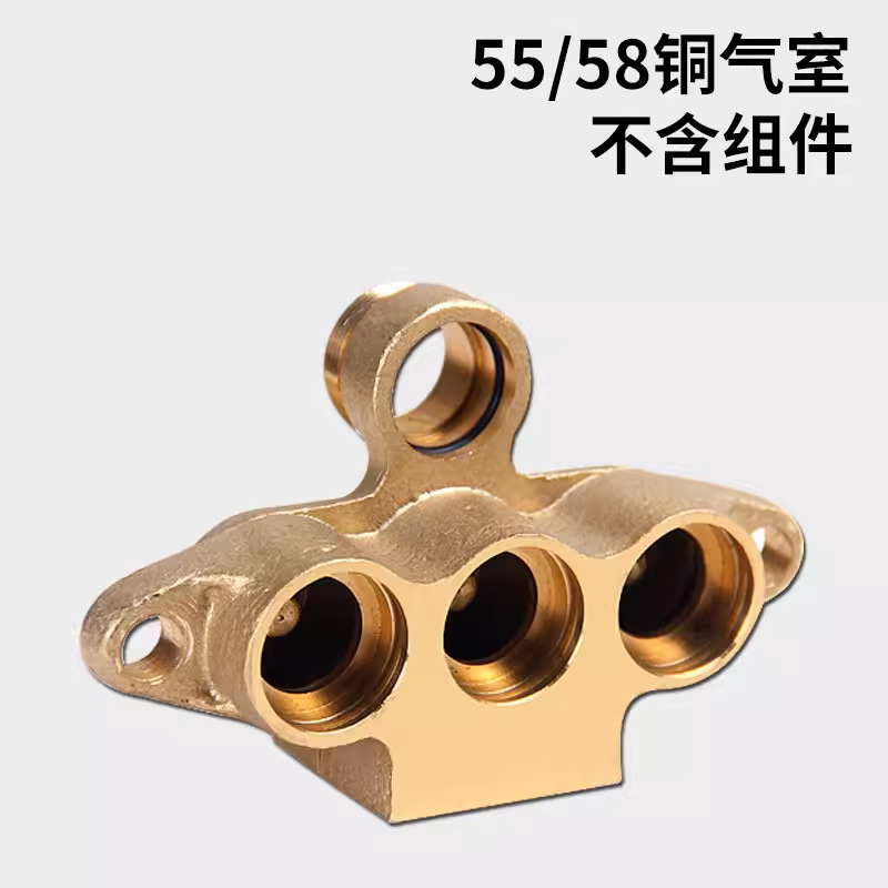 供应运达YD-55-58型高压清洗机高压泵方铜块气室座组件