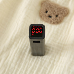 I love mom and dad, newborn baby, male and female baby, summer gauze suspenders jumpsuit, bag, sun hat