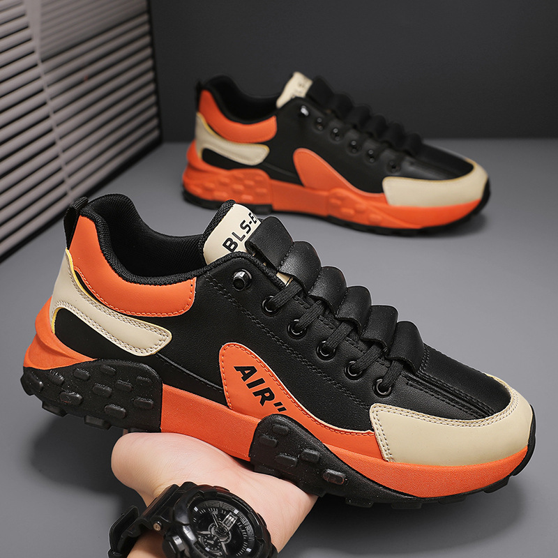 Zapatos populares en línea populares para hombres verano 2023 nuevos versátiles de suela gruesa argan Sports Board zapatos de moda casual para hombres