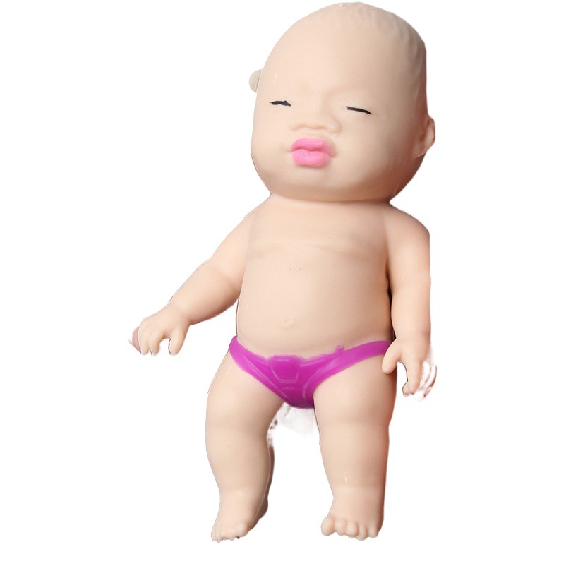 Descompresión juguete amasamiento ventilación muñeca amasamiento cara muñeca amasamiento música rebote lento arena muñeca descompresión artefacto