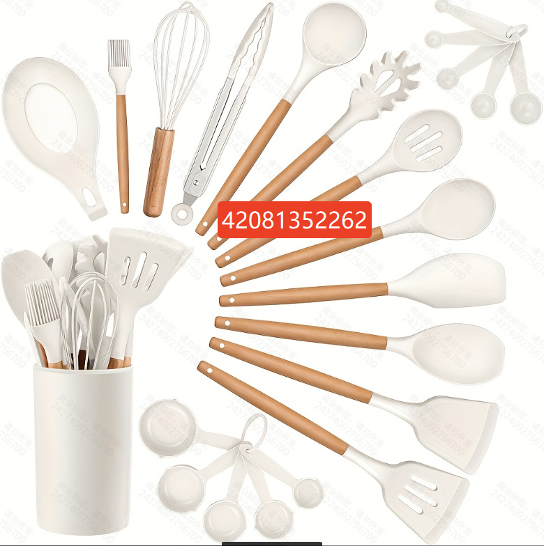 Edición luz utensilios de cocina 17 unidades traje medición espátula barril herramientas Cocina
