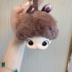 新しい小さな DIMOMOOPP シリーズビニールぬいぐるみキーホルダーキーホルダー人形キーホルダーペンダント漫画公