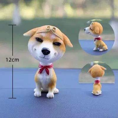 Simulation Dolls, World Famous Dogs | Car ornaments - 1-big-saint-husky