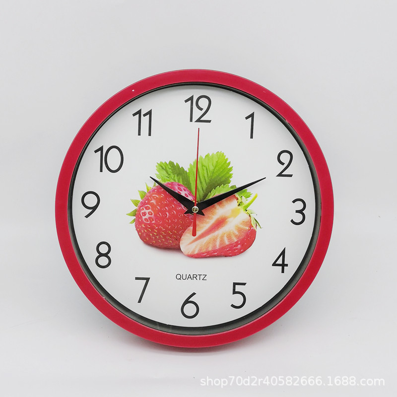 10 inch 25cm round wall clock quartz clock home simple fashion wall clock