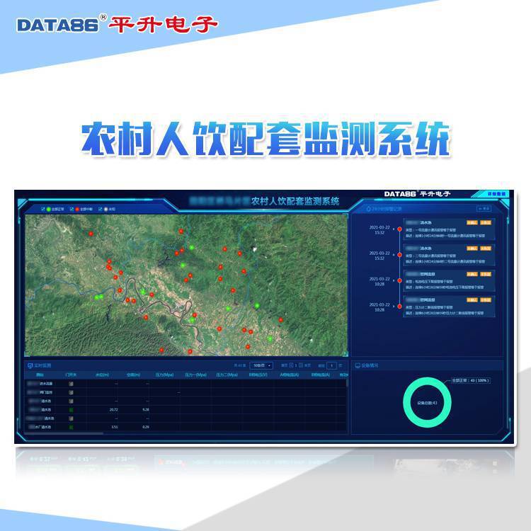 农村供水自动化控制系统 供水SCADA 物联网供水信息化平台