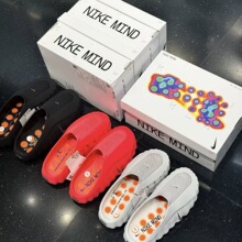 莆田鞋纯原欧美跨境外贸 Mind 001按摩拖鞋 时尚休闲健步鞋沙滩鞋