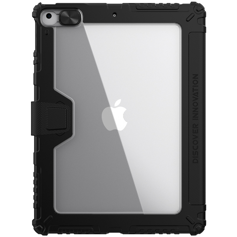 Nillkin para IPad 10,2 2019/2020 Tablet lente push cubierta protectora Flip Funda De cuero resistente armadura PR