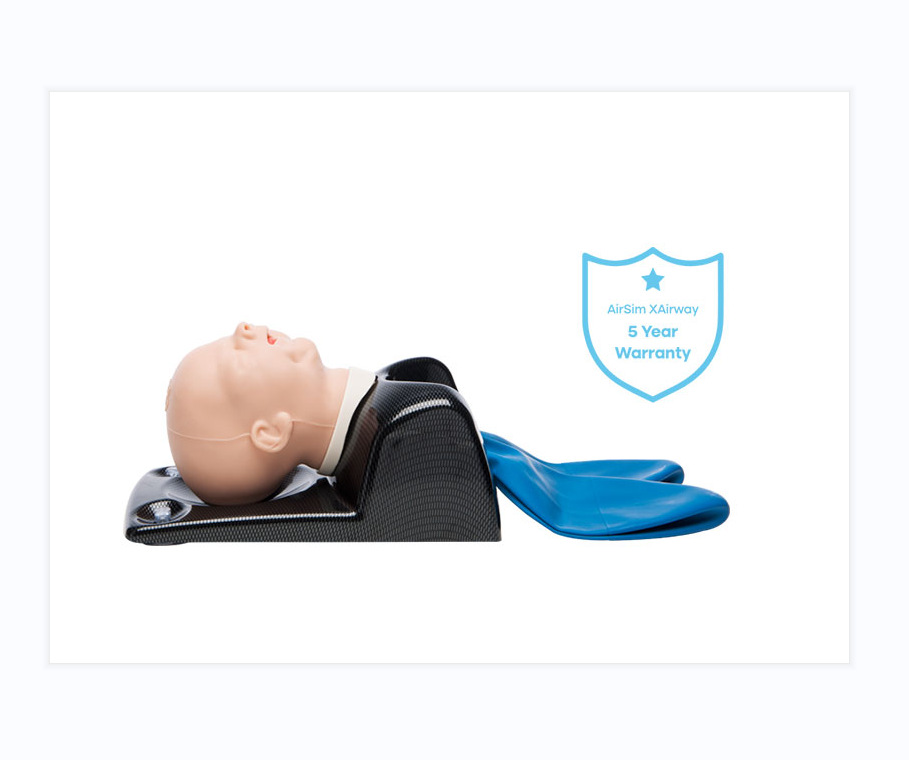 医疗培训气道管理 医疗培训体模 儿童人体结构模型支气管教学模体