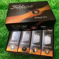 ProV1 двухслойный стабильный новый мяч для гольфа, незаменимый для начинающих, новый мяч для гольфа