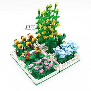 MOC�eľ����DIY���������������տ����������ٻ��M��ƴ�b���