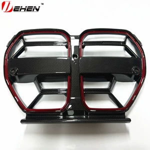 BMW Yeni M3 M4 G80 G81 G82 quru karbon lifli ön barmaqlıq CSL