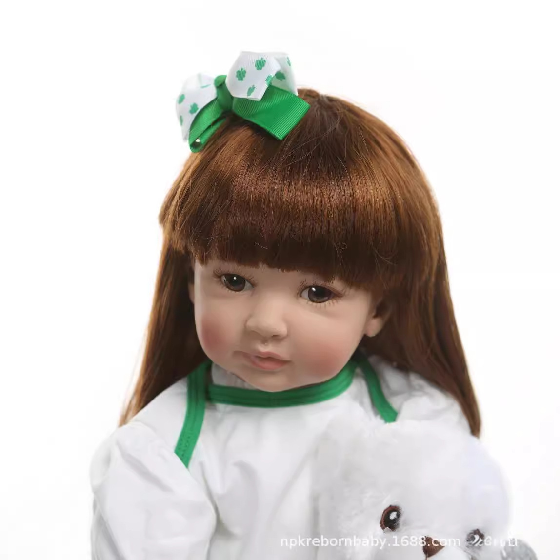 Venta caliente europea y americana de tela de simulación de cuerpo muñeca de juguete para niños bebé muñeca de juguete