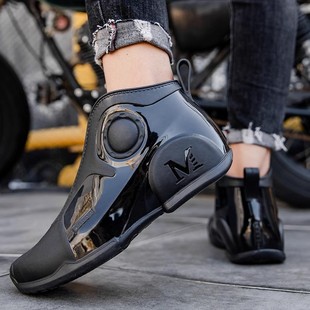 Rain boots men's summer construction site labor protection rain boots waterproof non-slip wear-resistant outdoor rainy day special fishing work water shoes