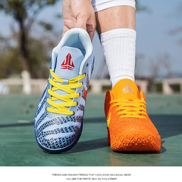 Unisex Indoor and Outdoor Shock-Absorbing Anti-Slip Practical Basketball Shoes for Couples and Older Children Unisex Indoor and Outdoor Shock-Absorbing Anti-Slip Practical Basketball Shoes for Couples and Older Children