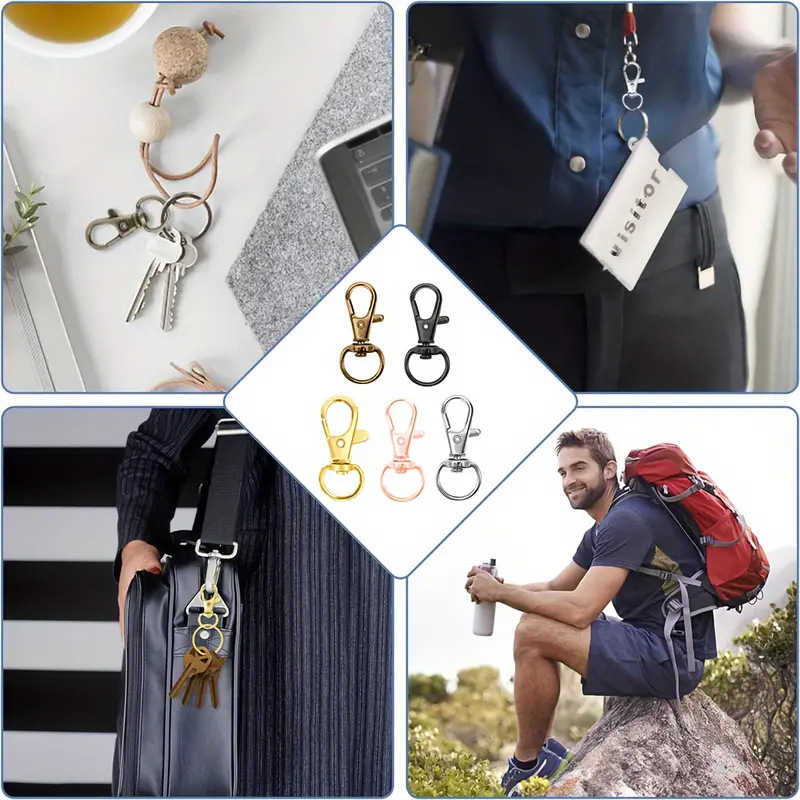 Daily Occasion 5 PCS/Package Alloy Geometric Bag Hardware