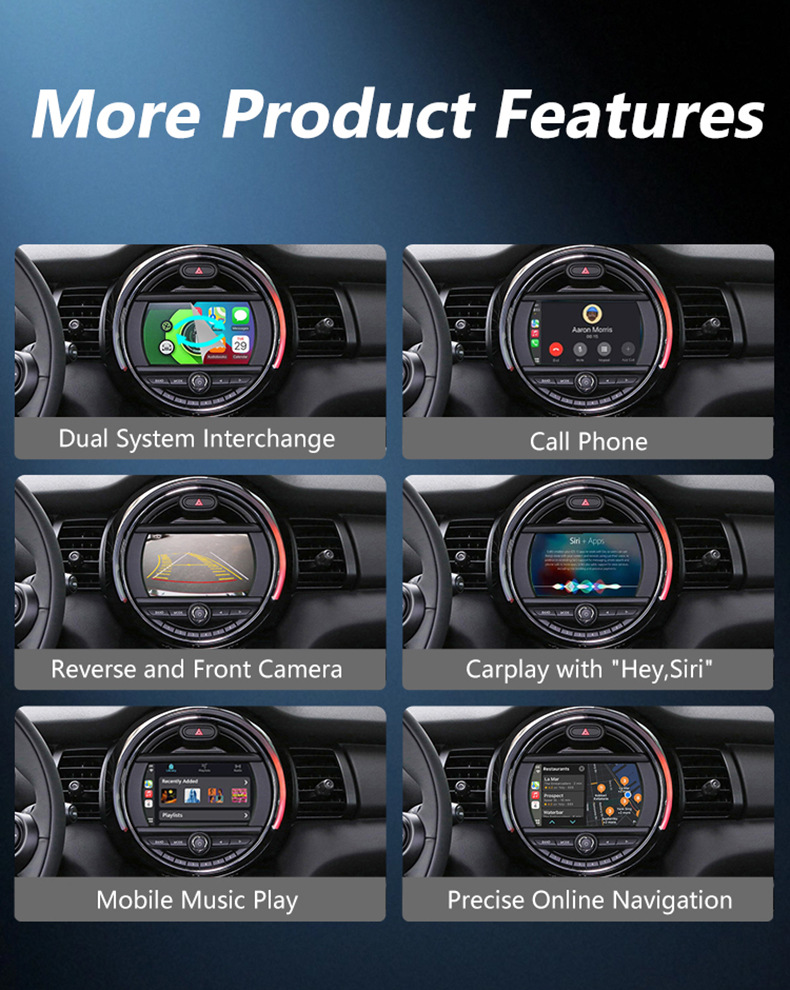 Suitable for Bmw Mini Wireless Carplay Overseas Wireless Android Auto Original Car Upgrade Module