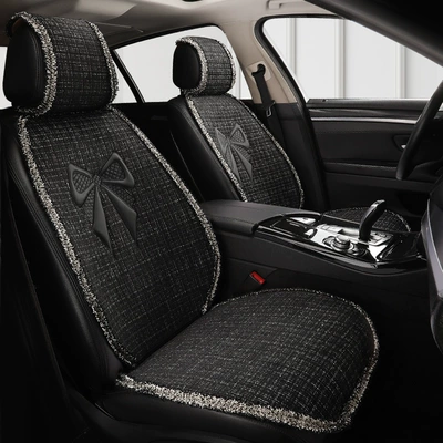 and Cute Accessories, Universal seat cover - jnx-silent-black-backrest-1-piece-with-hood-1