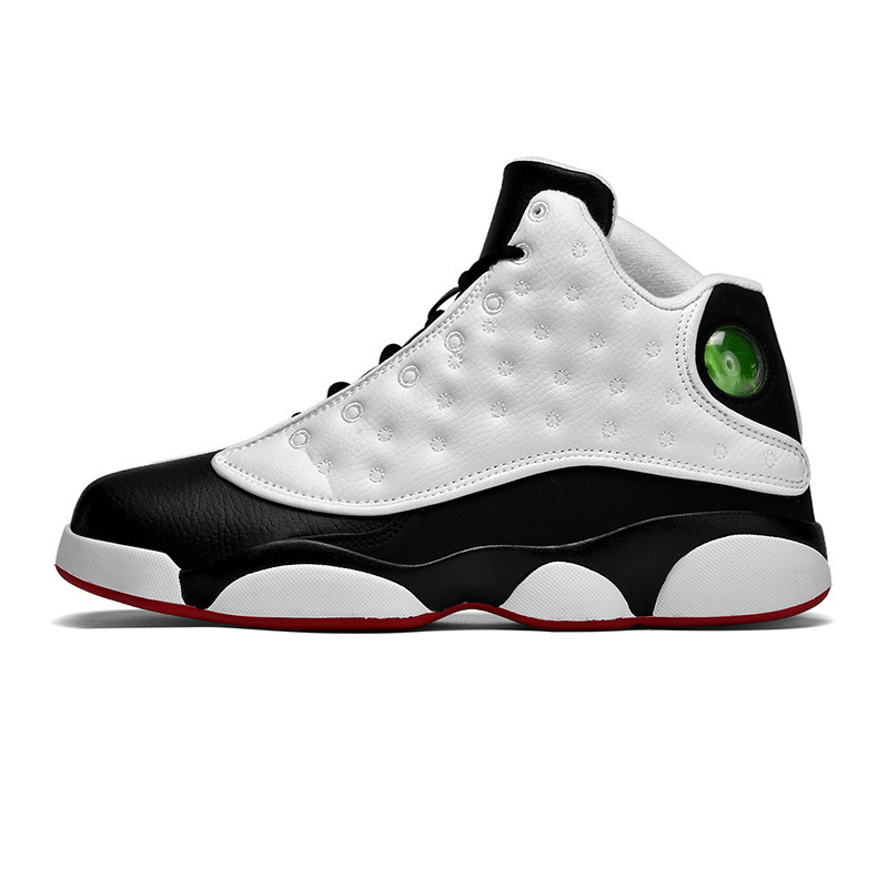 Aj13 Panda zapatos de hombre jóvenes estudiantes zapatillas de combate al aire libre zapatos de baloncesto pareja Zapatos altos Joe 13 zapatos de moda