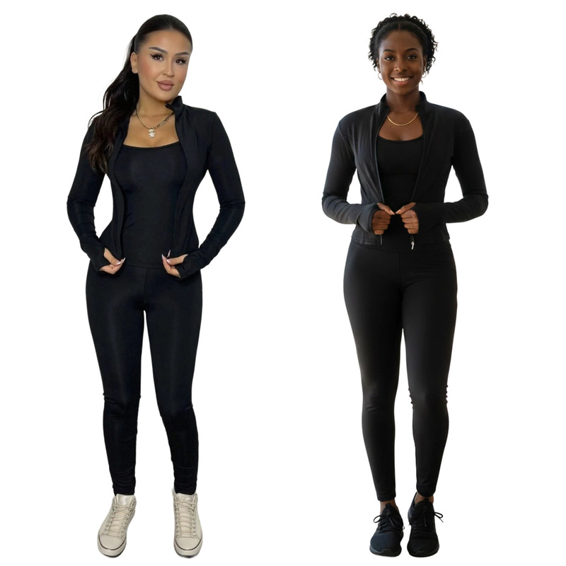 Fashionable Letter-Print Yoga Wear, Naked-Feel High-Elastic Fitness Wear, Casual Running Sports Three-Piece Set Q6315 Fashionable Letter-Print Yoga Wear, Naked-Feel High-Elastic Fitness Wear, Casual Running Sports Three-Piece Set Q6315