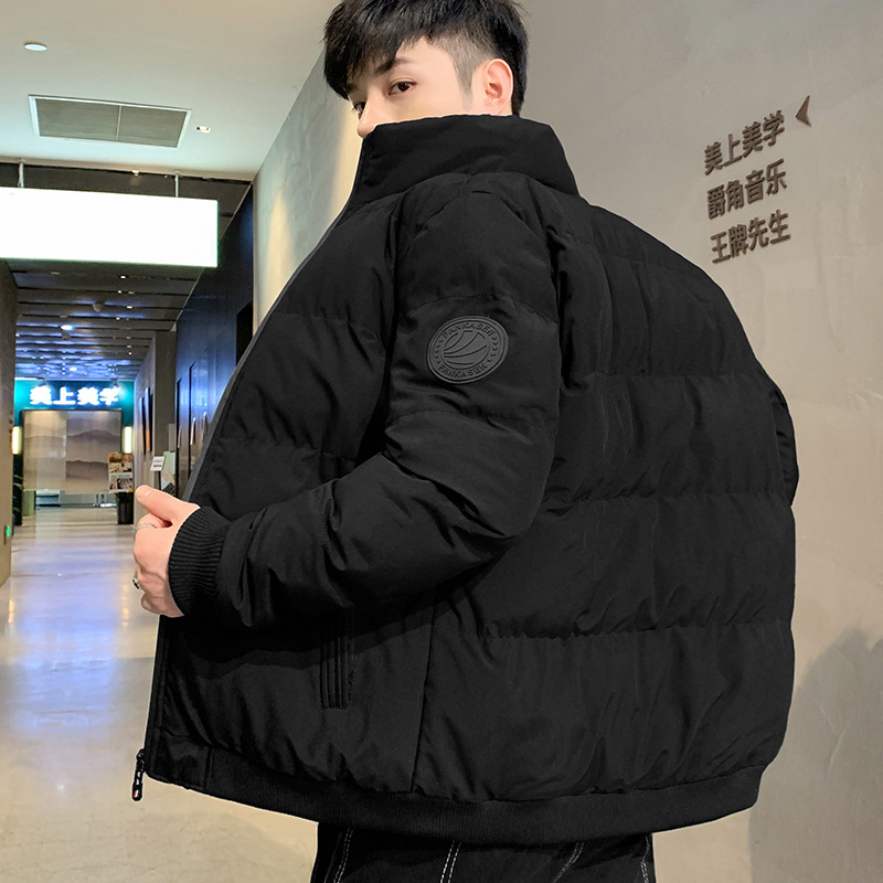 棉服男士秋冬季2025新款潮牌棉服加厚保暖冬装棉衣外套面包服男