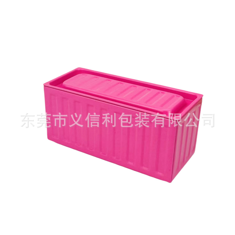 wholesale multi-color container shape tin box for gift food