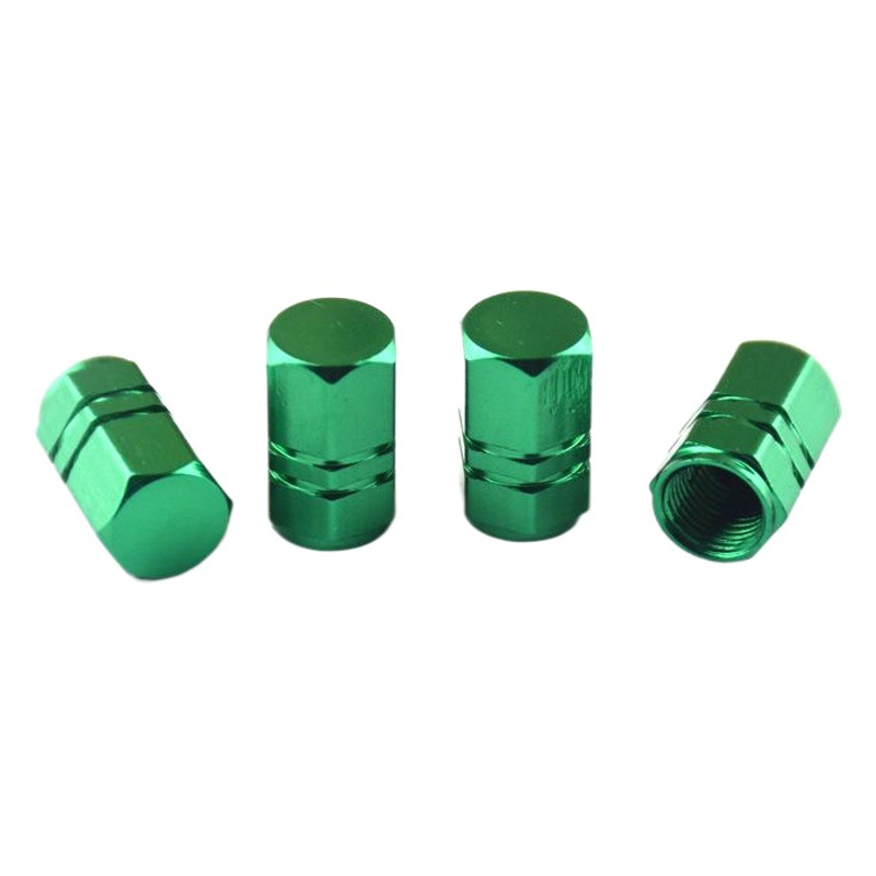 Colorful car tire aluminum alloy hexagonal valve cap car Magic color aluminum alloy dust cap ten colors in stock
