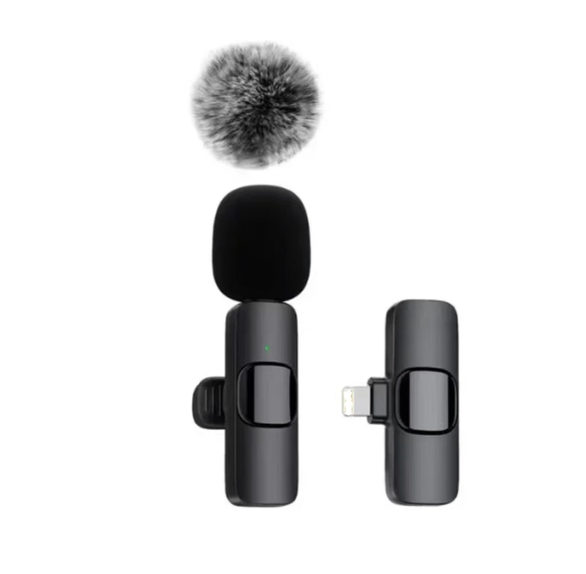 K9 micrófono inalámbrico de collar tipo clipe venta transfronteriza caliente conjunto completo de radio de teléfono móvil reducción de ruido ancla auriculares de transmisión en vivo