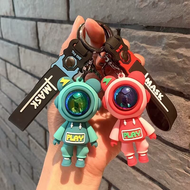Creative keychain for students, school bag, backpack accessory, pendant, Birthday gift