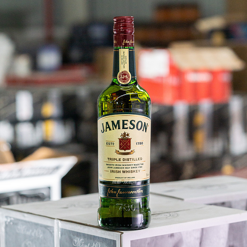 英国原瓶 Jamesone/尊美醇/占美神爱尔兰威士忌700ml 洋酒