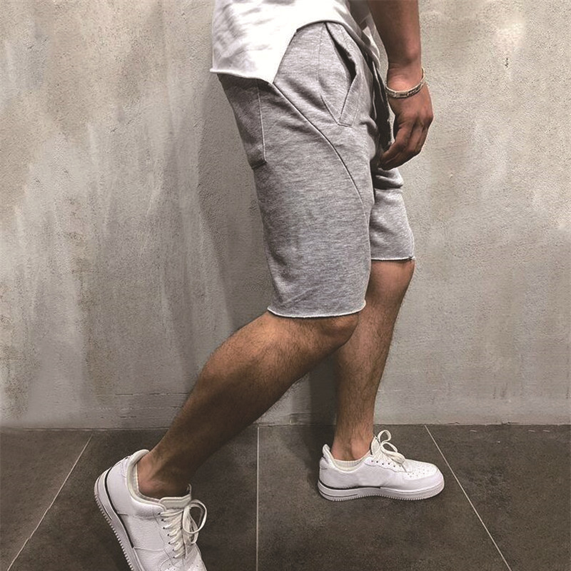 Sweatpants Pants Type Men's Solid Color Casual Sports Loose Men's Bottoms