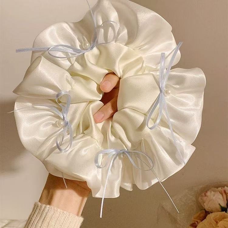 5721 대형원형-블루나비와 진주 (25cm)