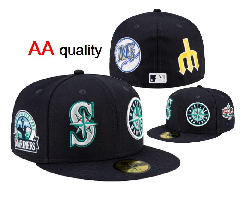 Sombrero de clase AA de alta calidad nueva gorra cerrada MLB gorra de béisbol para hombres y mujeres gorro bordado protector solar para exteriores