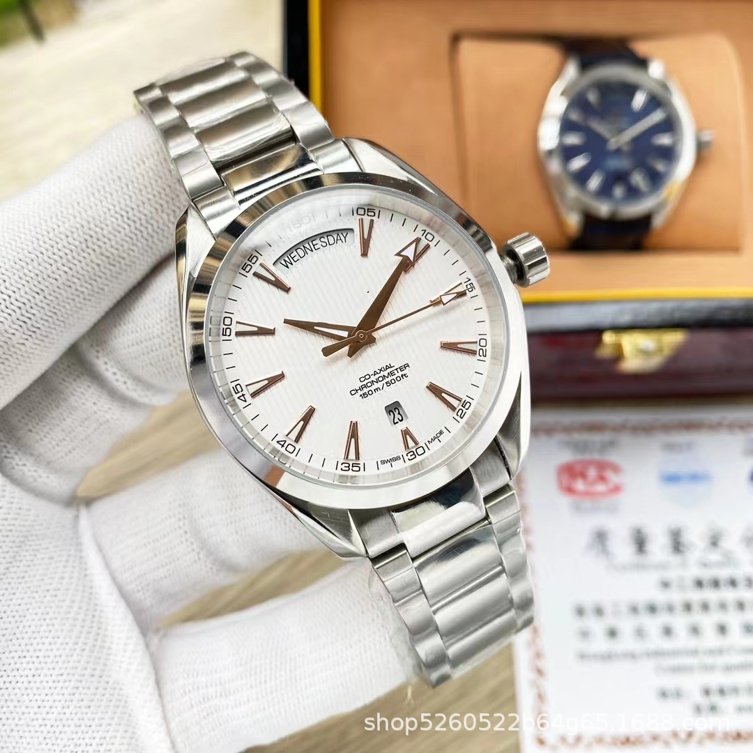 Oujia Hippocampus 150m Observatorio reloj vs fábrica reloj de goma reloj de goma reloj mecánico automático de hombre al por mayor