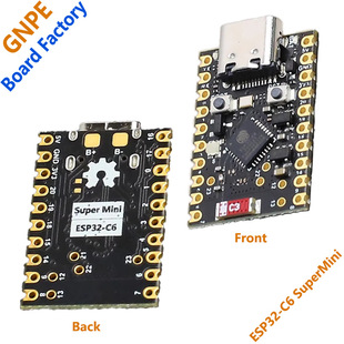 SuperMini ESP32-C6 development board microcontroller programming learning controller core board