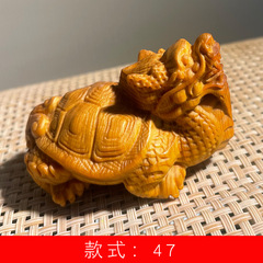 Aged cypress wood handle piece, size 4.0-5.0CM, decorative book, desktop decoration, disc toy craft