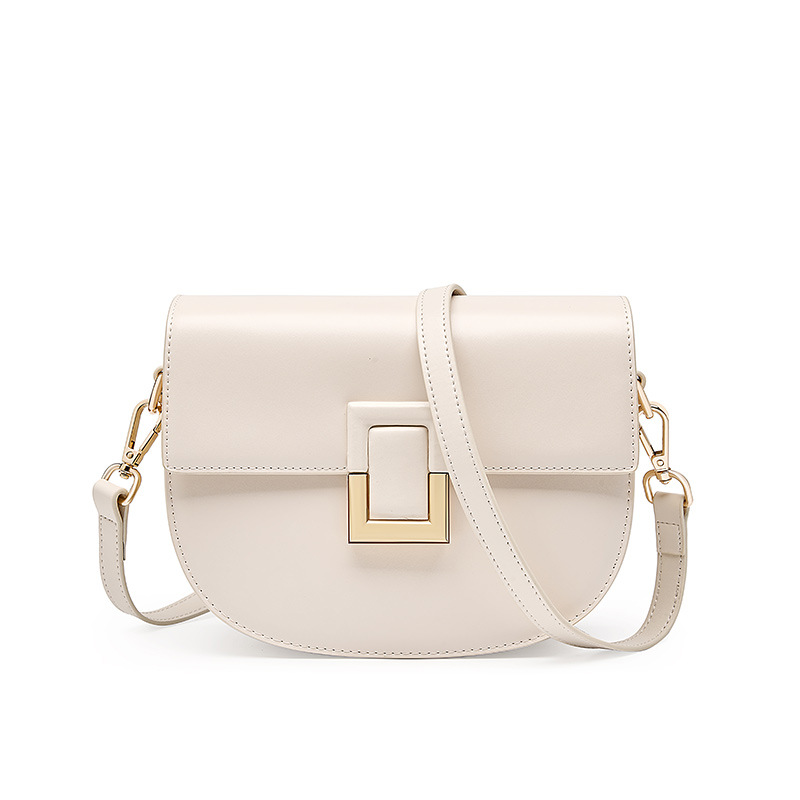 Women's Saddle Bag 2026 New Arrival Crossbody Bag Spring Summer Luxury Genuine Leather Shoulder Bag - Thumbnail 7