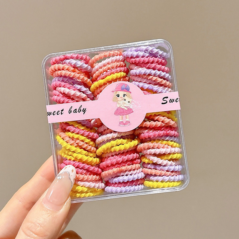 1 piece of 3# pink and purple twist type 90 pieces
