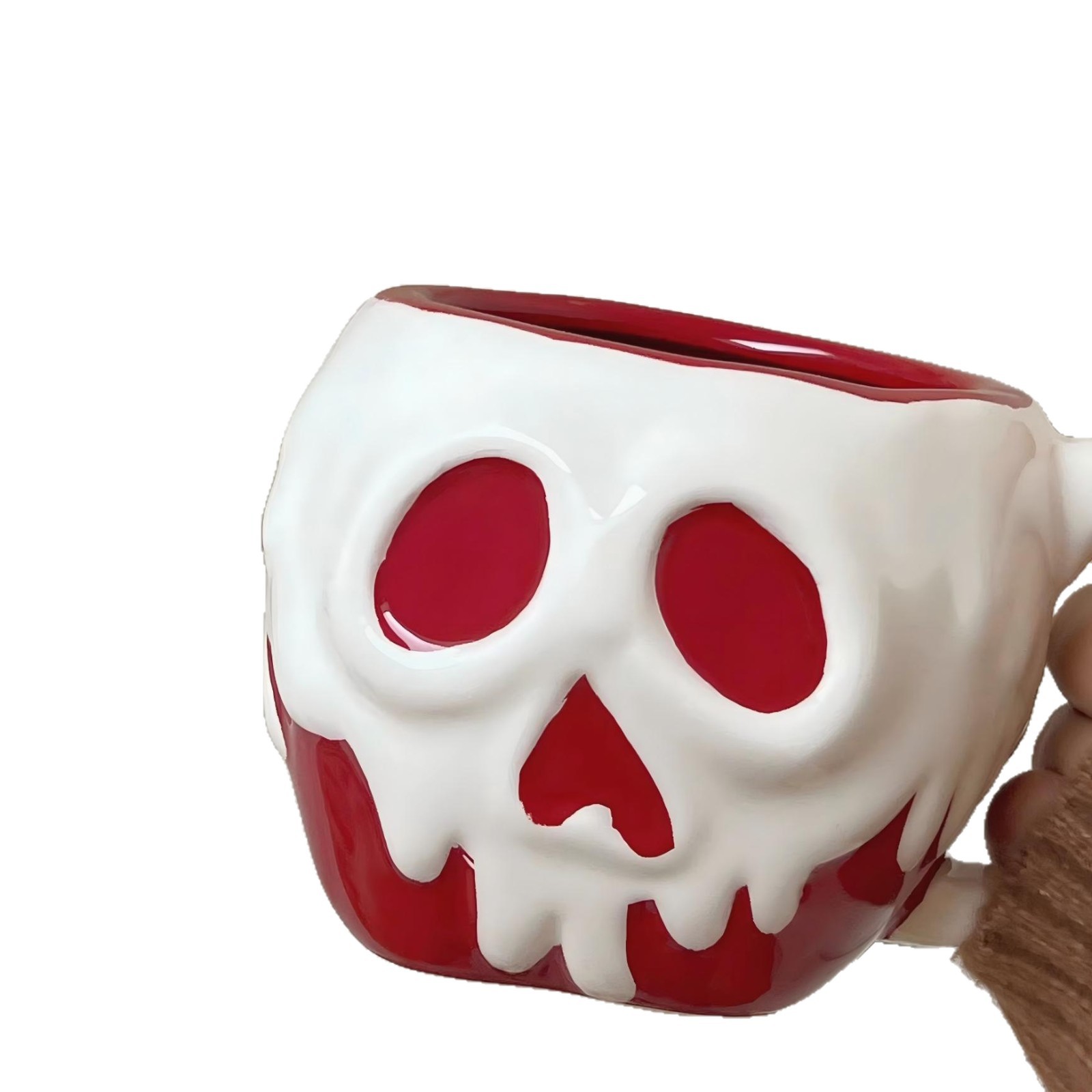 Creativo Halloween calaveras taza de cerámica personalidad extraña viento Qin Sheng taza de cerámica adornos de regalo
