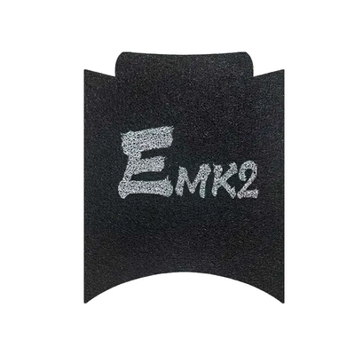 9 No.9 E series MK2 original pedal pad E80CMK2/E125MK2/E150MK2 foot pad foot pad accessories (Electric vehicle foot mat) - white-letters-on-black-background-e80cmk2e125mk2e150mk2