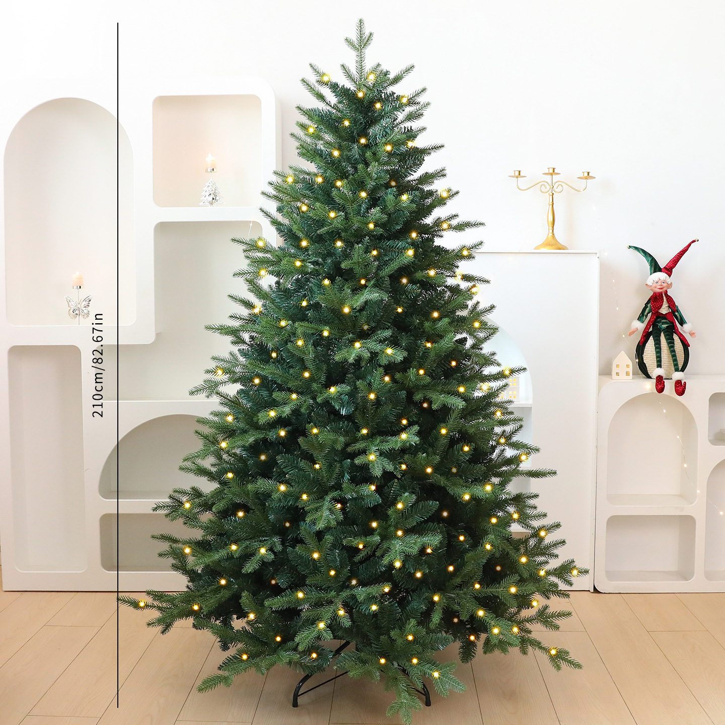 2.1 Mi PE mezcla árbol de Navidad con lámpara